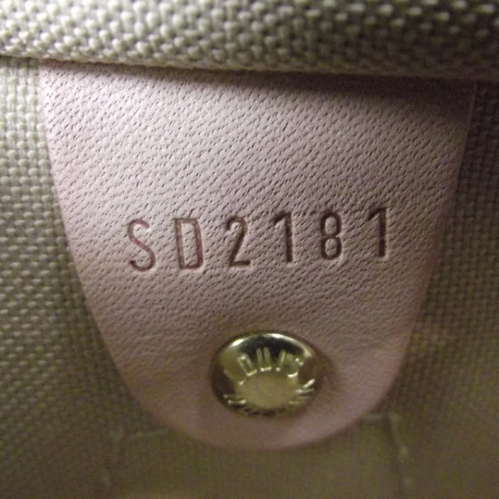 Louis Vuitton Damier Azur Speedy 35 11 of 11