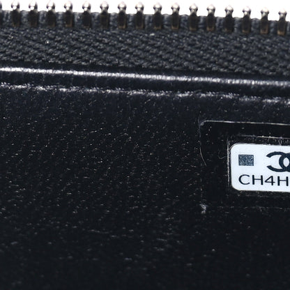 Chanel Lambskin Quilted Small Top Handle Vanity Case With Chain So Black 6 of 10