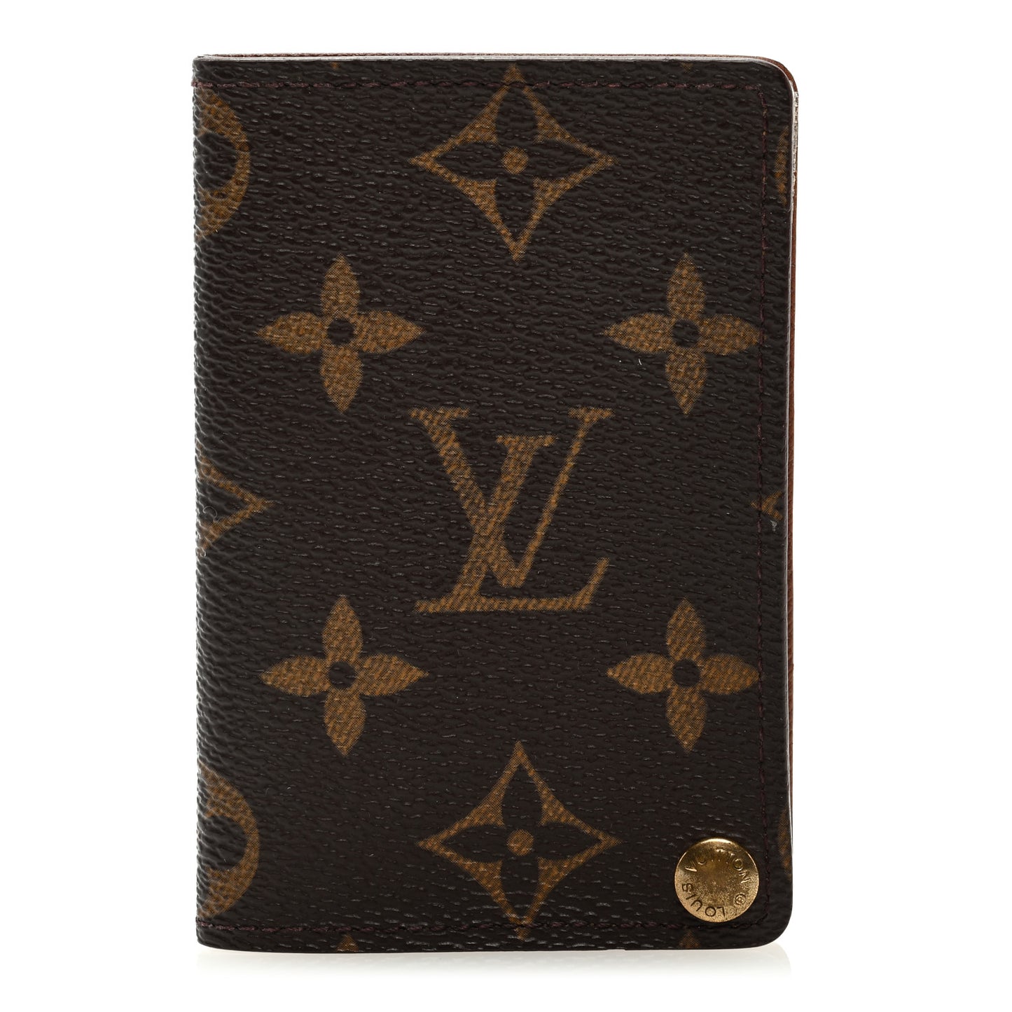 Monogram Credit Card Photo Holder