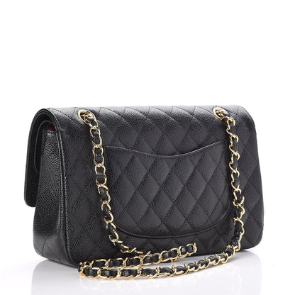 Chanel Caviar Quilted Medium Double Flap Black 4 of 9