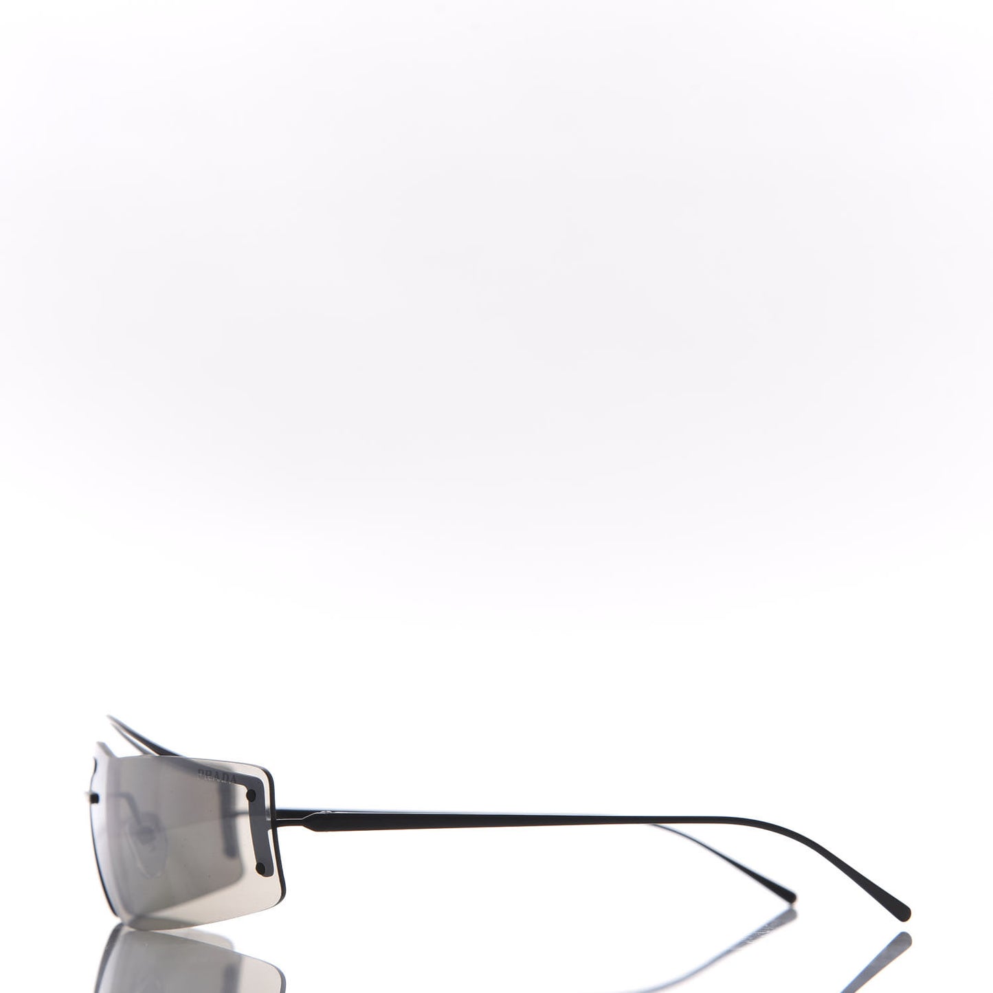 Rectangle Shield Sunglasses SPR 61V Black