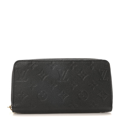 Louis Vuitton Empreinte Zippy Wallet Black 1 of 7
