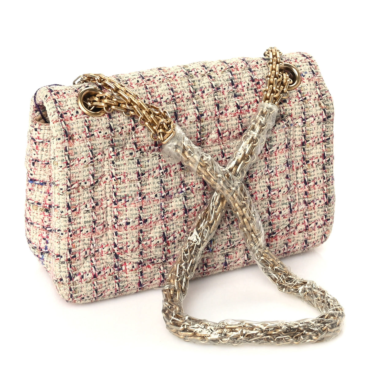 Chanel Tweed Quilted 2.55 Reissue Mini Flap Multicolour 5 of 18