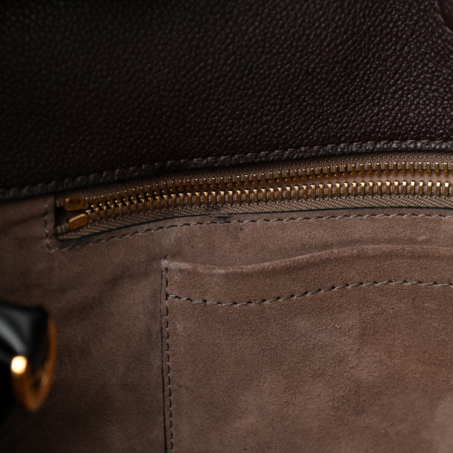 Veau Cachemire Monogram Tote W PM Chocolate