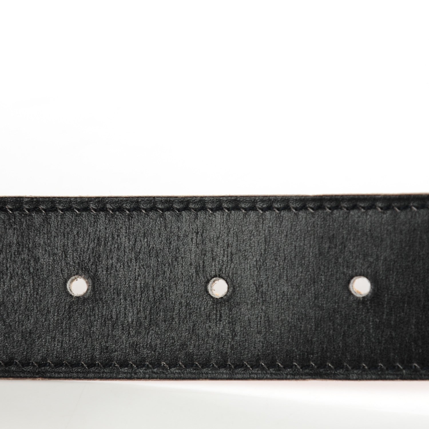 Hermes Box Togo 32mm H Belt 90 Black Gold 8 of 13