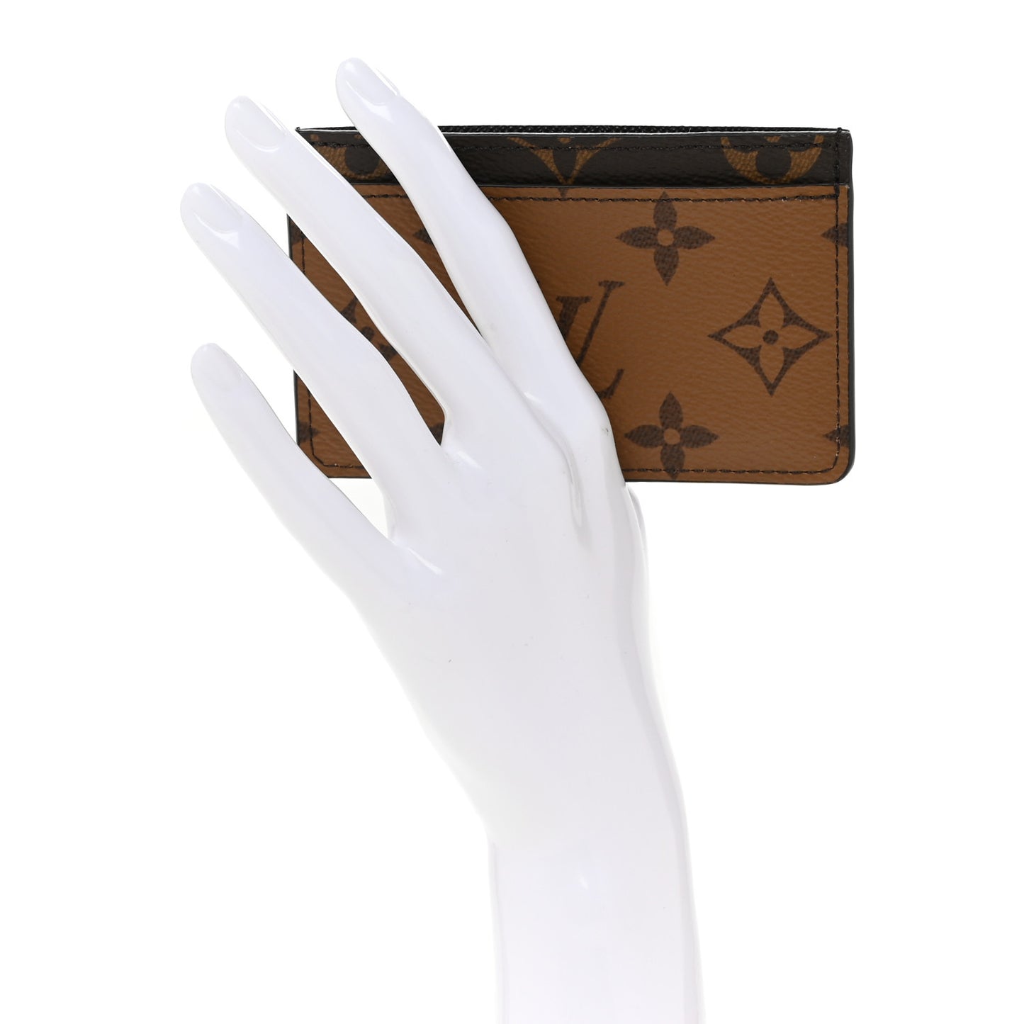 Reverse Monogram Card Holder