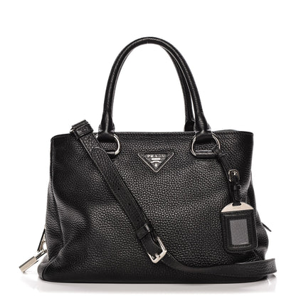 Prada Vitello Daino Tote Nero Black 1 of 6