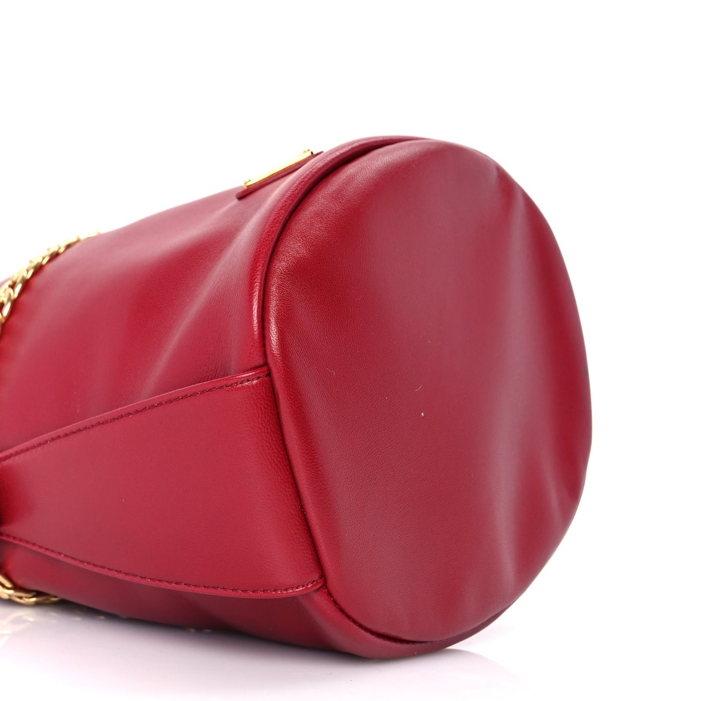 Nappa Mini Petit Sac Noir Bucket Bag Ciliegia
