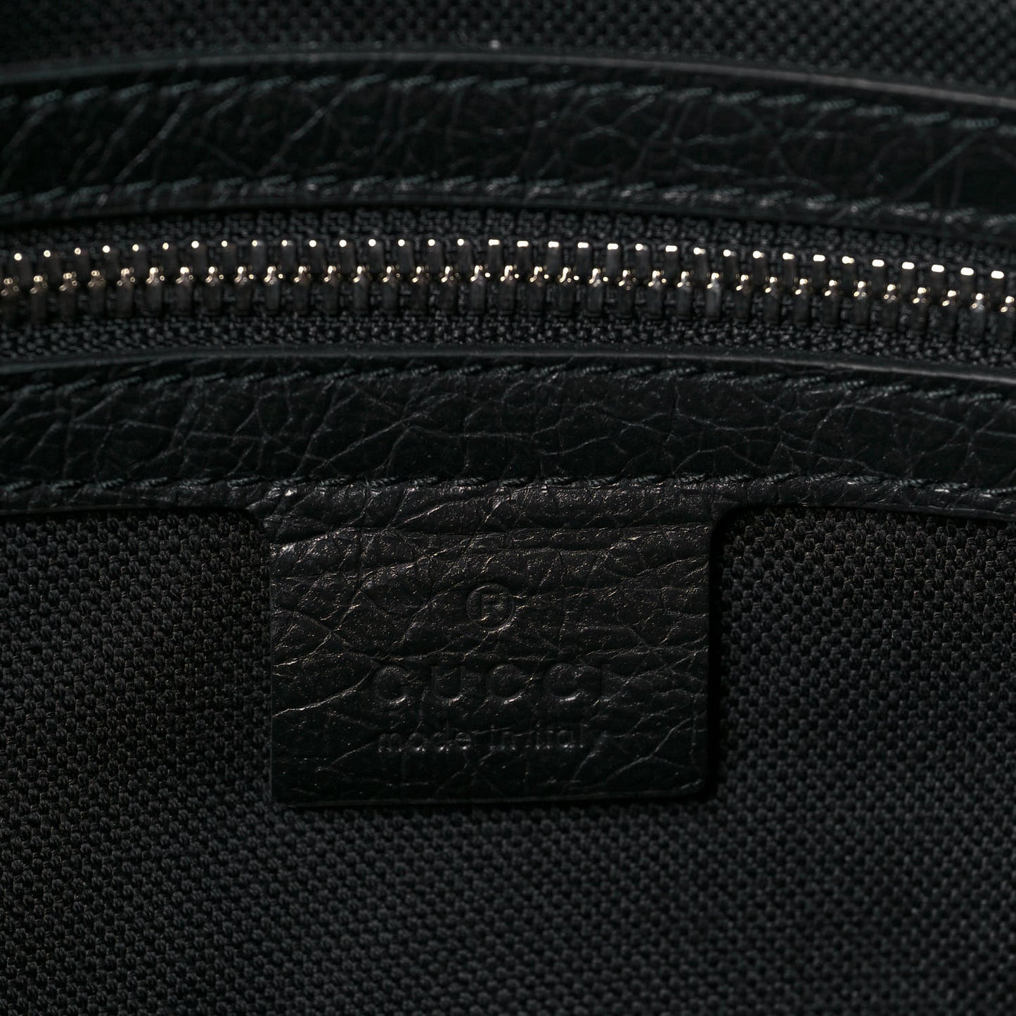 Fluffy Calfskin Morpheus Tote Bag Black