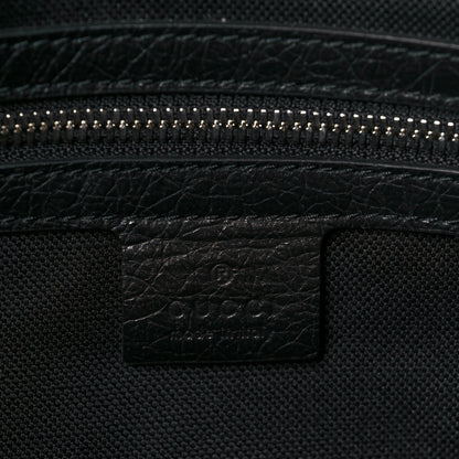 Gucci Fluffy Calfskin Morpheus Tote Bag Black 6 of 12