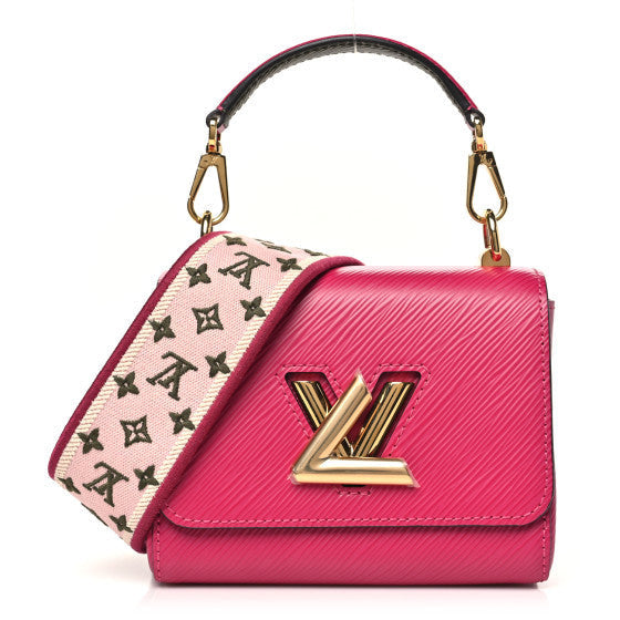 Louis Vuitton Epi Twist Shoulder Bag Mini Agathe Rose Pink 1 of 1