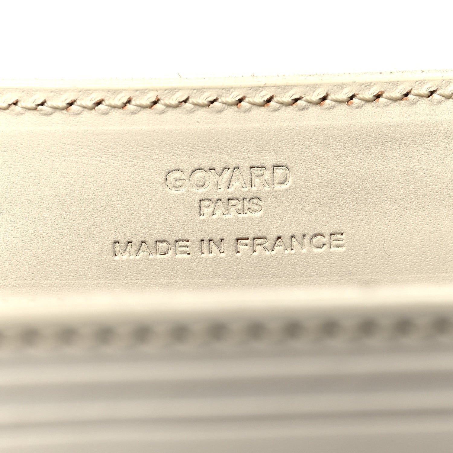 Goyard Goyardine Jersey PM Bag White 6 of 17