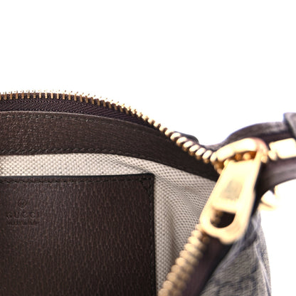 Gucci GG Supreme Monogram Textured Dollar Calfskin Mini Ophidia Chain Bag Beige Ebony 5 of 7