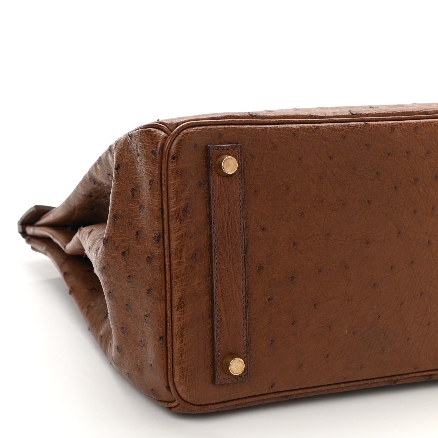 Ostrich HAC Birkin 32 Gold