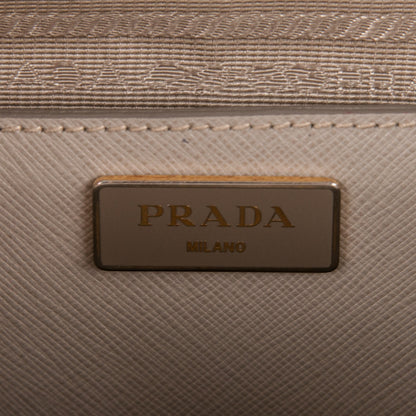 Prada Saffiano Medium Galleria Double Zip Tote Pomice 7 of 12