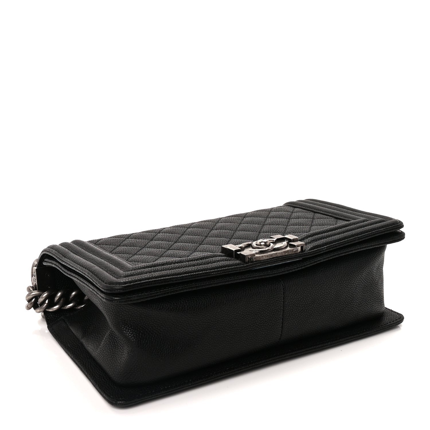 Chanel Caviar Quilted Medium Boy Flap  Black 3 of 8