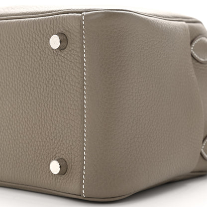 Hermes Taurillon Clemence Lindy 26 Etoupe 10 of 12