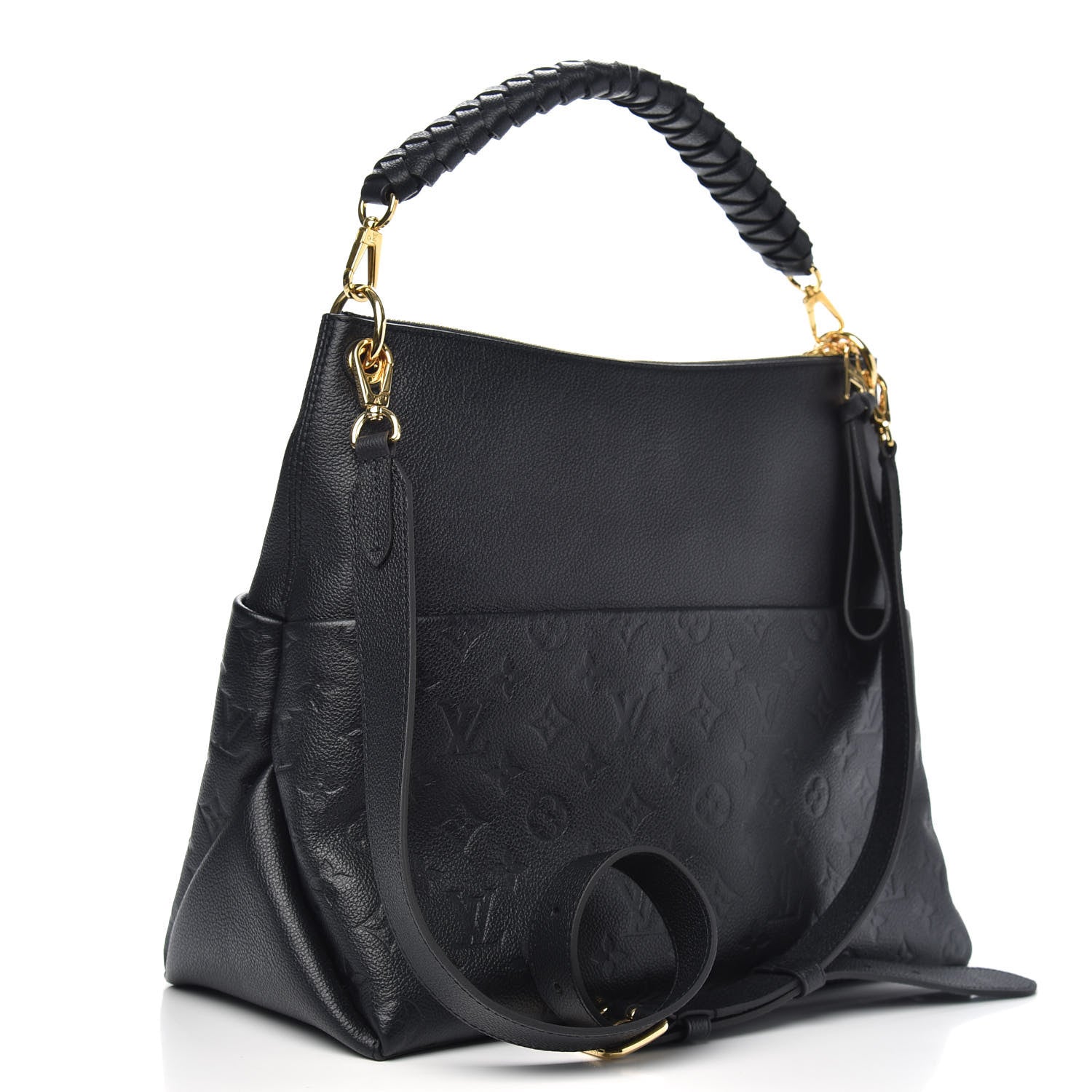 Louis Vuitton Empreinte Maida Hobo Black 2 of 9