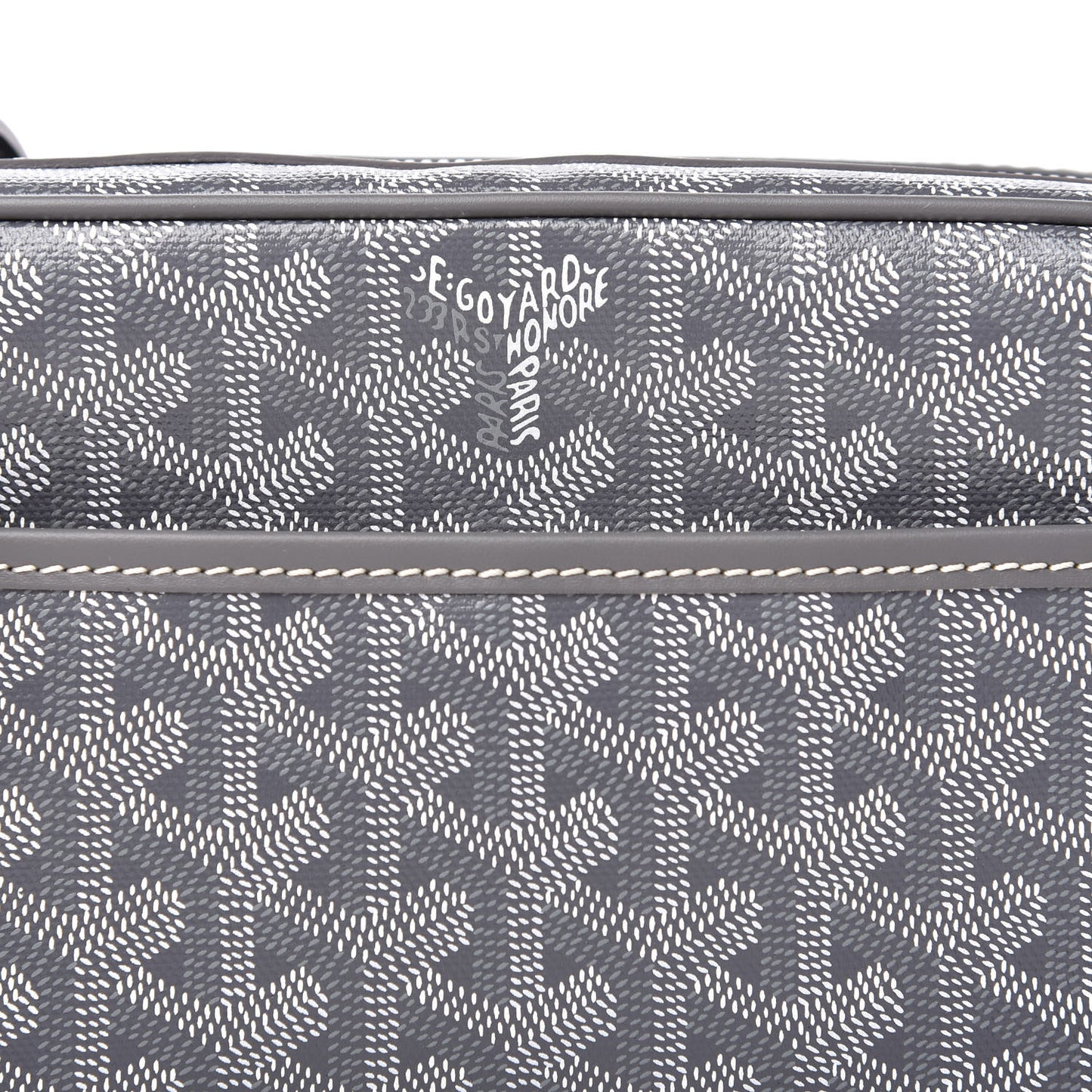 Goyardine Sac Cap Vert Grey