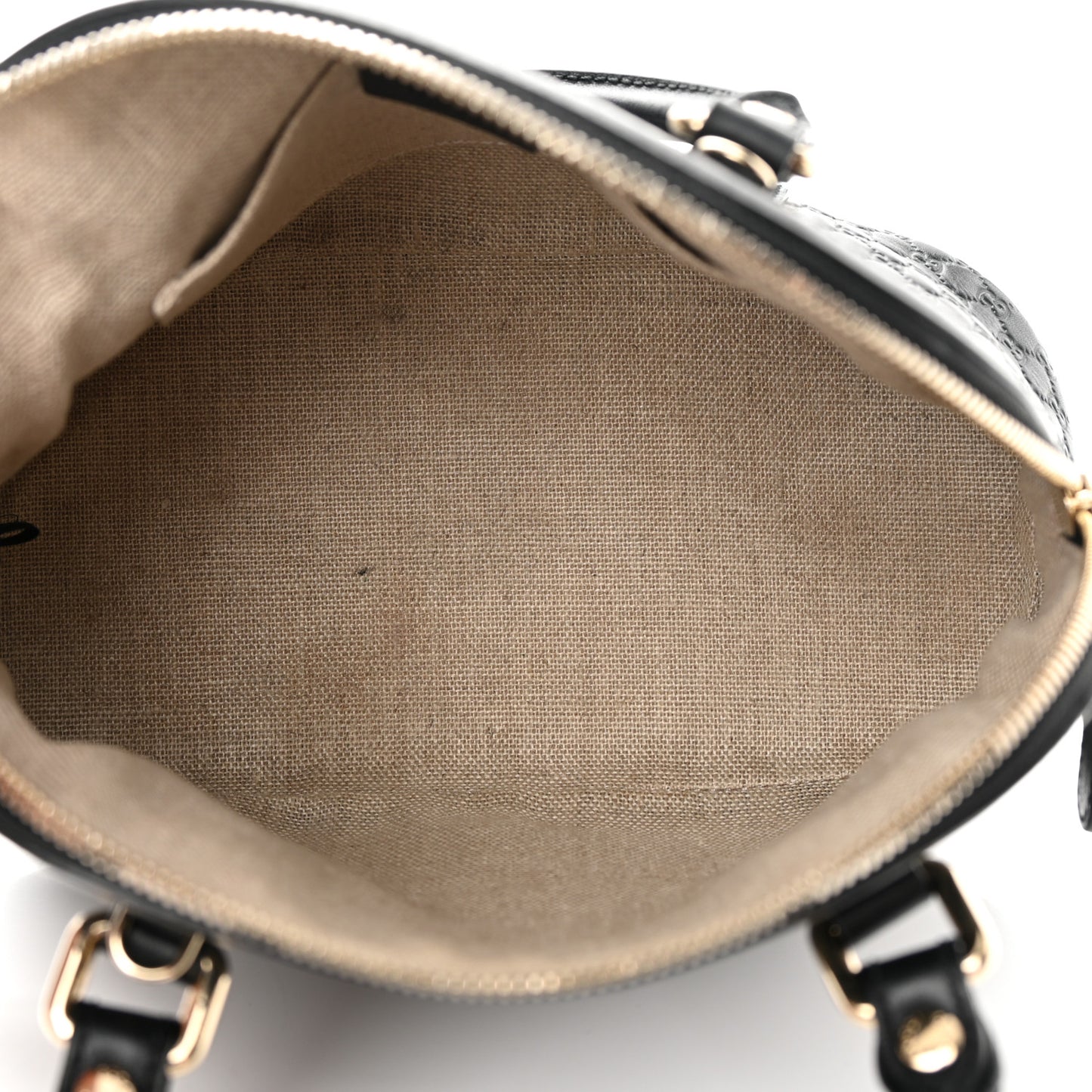Microguccissima Mini Dome Bag Black