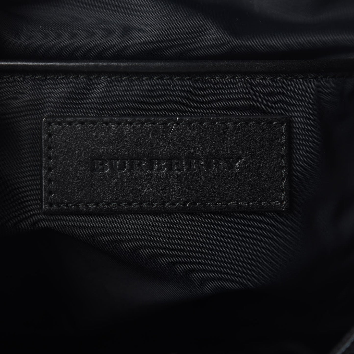 Nylon Small Rucksack Backpack Black