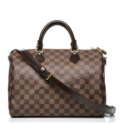 Louis Vuitton Damier Ebene Speedy Bandouliere 30 1 of 6