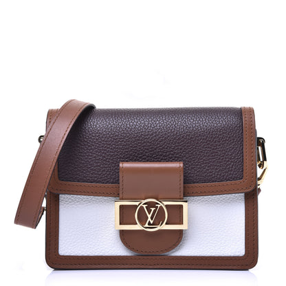 Louis Vuitton Taurillon Mini Dauphine Blackberry Snow 1 of 15