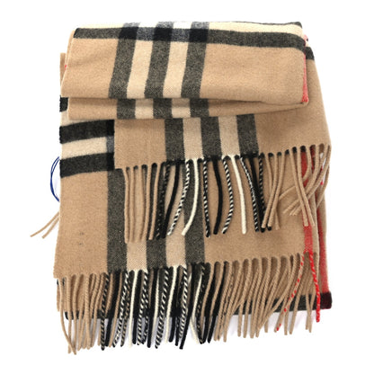 Burberry Wide Check Cashmere Scarf 2 of 4