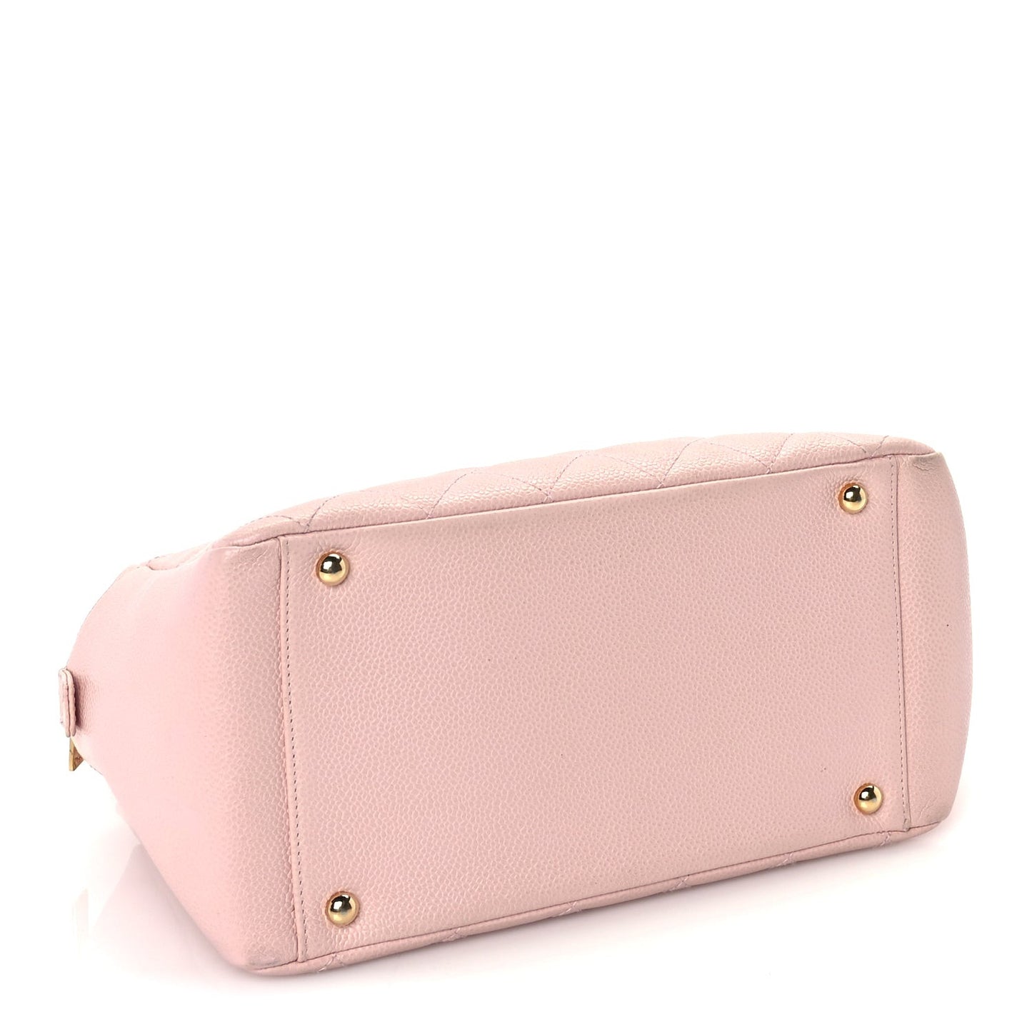 Caviar Quilted Petit Timeless Shopping Tote PTT  Pink
