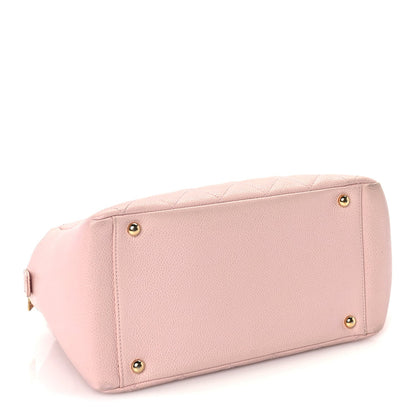 Chanel Caviar Quilted Petit Timeless Shopping Tote PTT  Pink 3 of 9