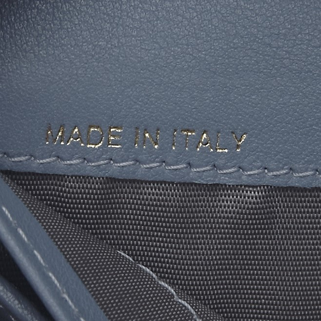 Calfskin Rockstud Continental Wallet London Stone