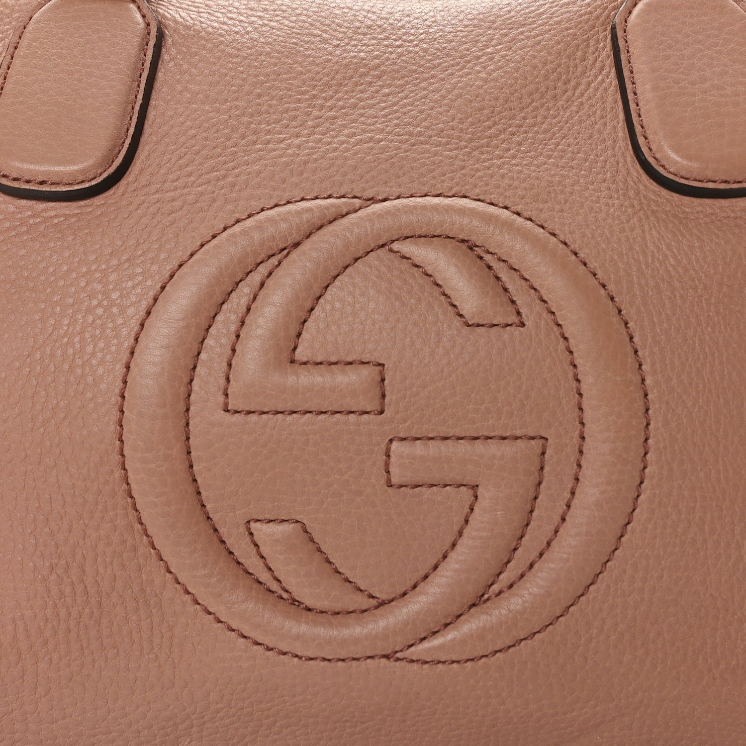 Gucci Cellarius Calfskin Small Soho Top Handle Satchel Pink 8 of 8
