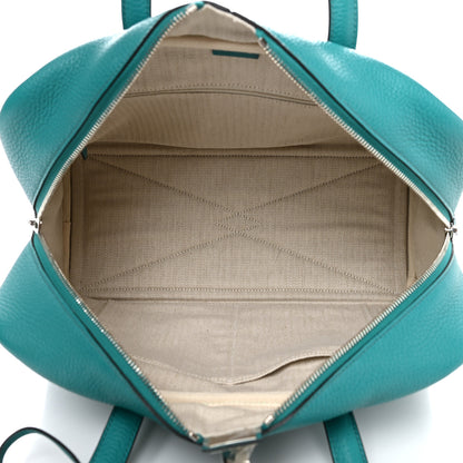 Hermes Taurillon Clemence Victoria II 35 Bleu Paon 5 of 10