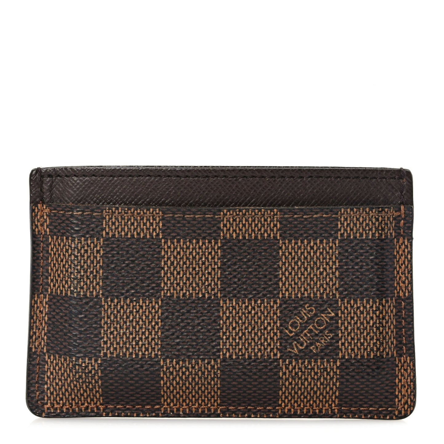 Damier Ebene Card Holder