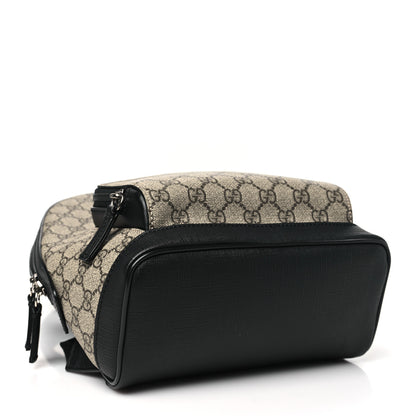 Gucci GG Supreme Monogram Small Eden Day Backpack Black 4 of 10