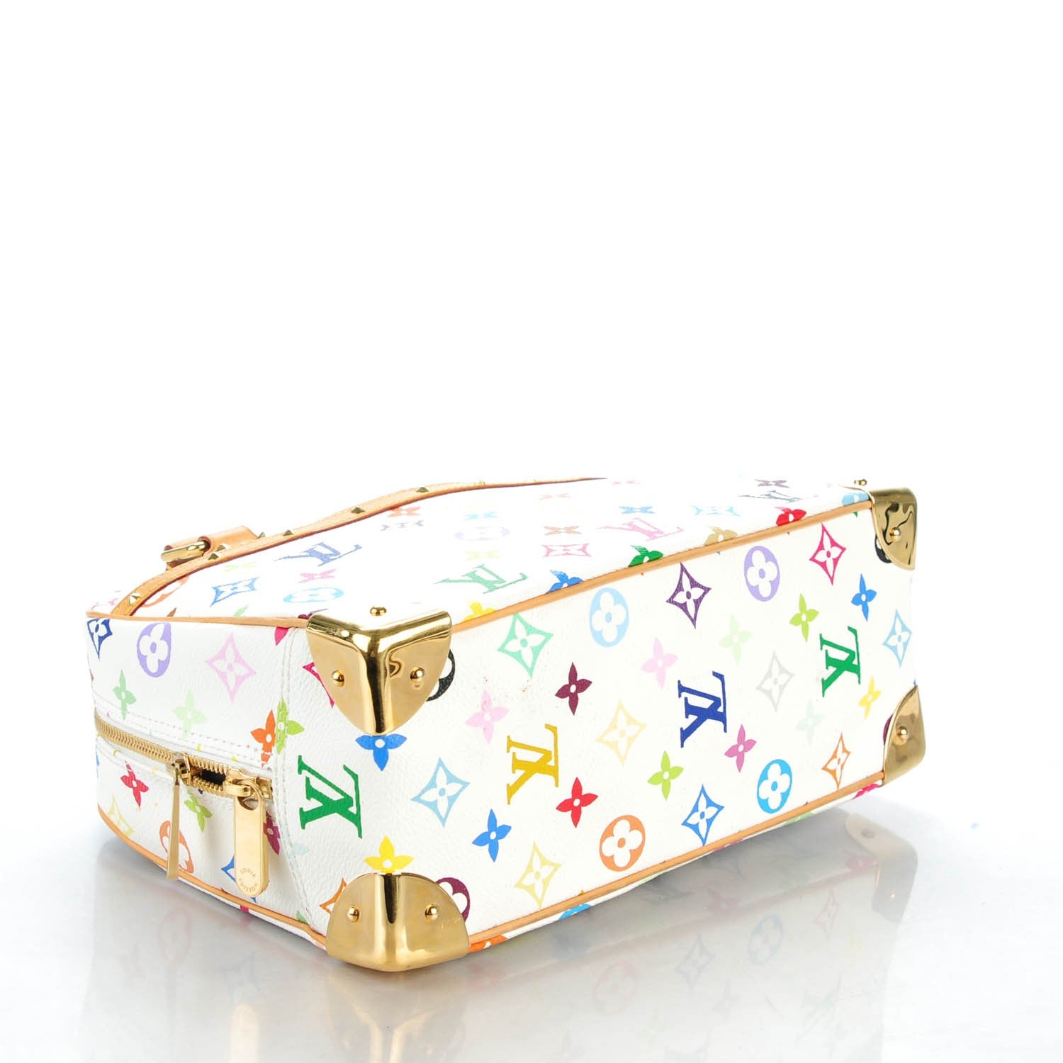 Louis Vuitton Monogram Multicolor Trouville White 4 of 8
