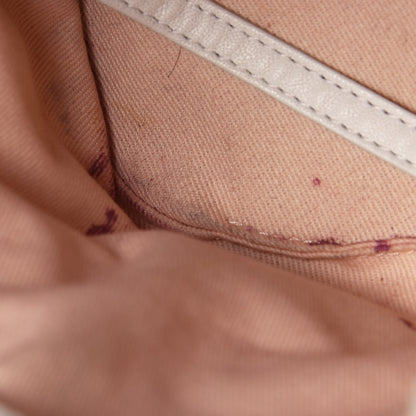 Chanel Lambskin Quilted Metallic Bubble Backpack White 12 of 14