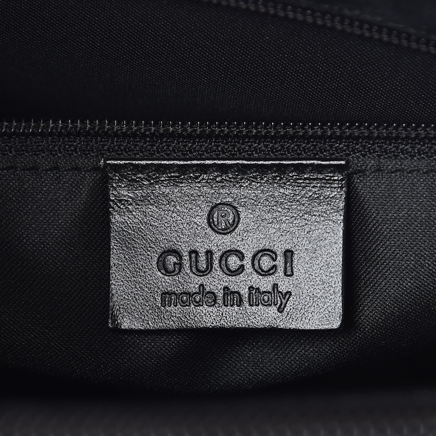 Gucci Monogram Bamboo Top Handle Tote Black 6 of 7