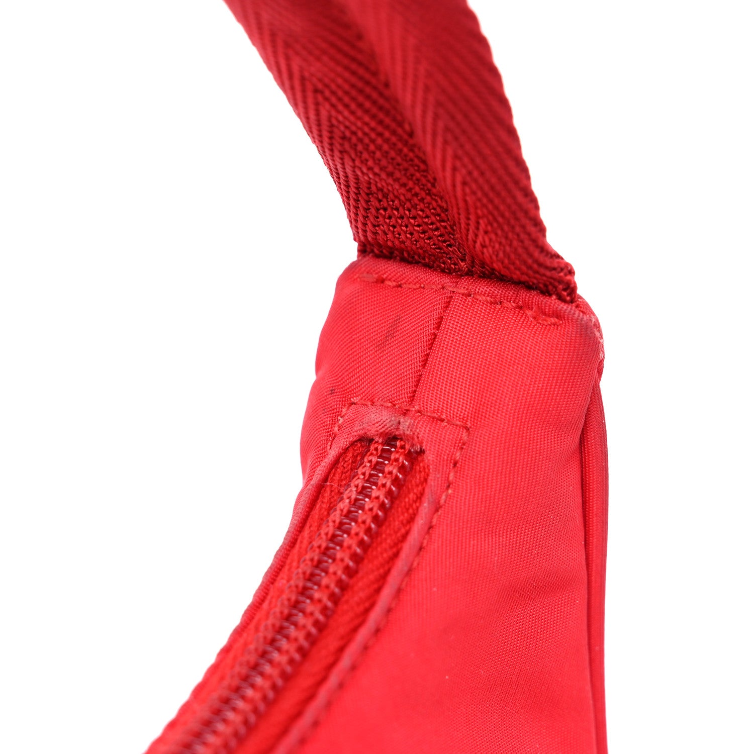 Prada Tessuto Nylon Mini Re-Edition 2000 Bag Rosso 14 of 14