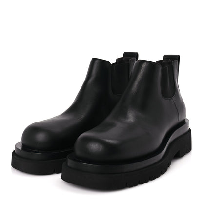 Bottega Veneta Calfskin The Lug Chelsea 55mm Cropped Boots 40 Black 4 of 10