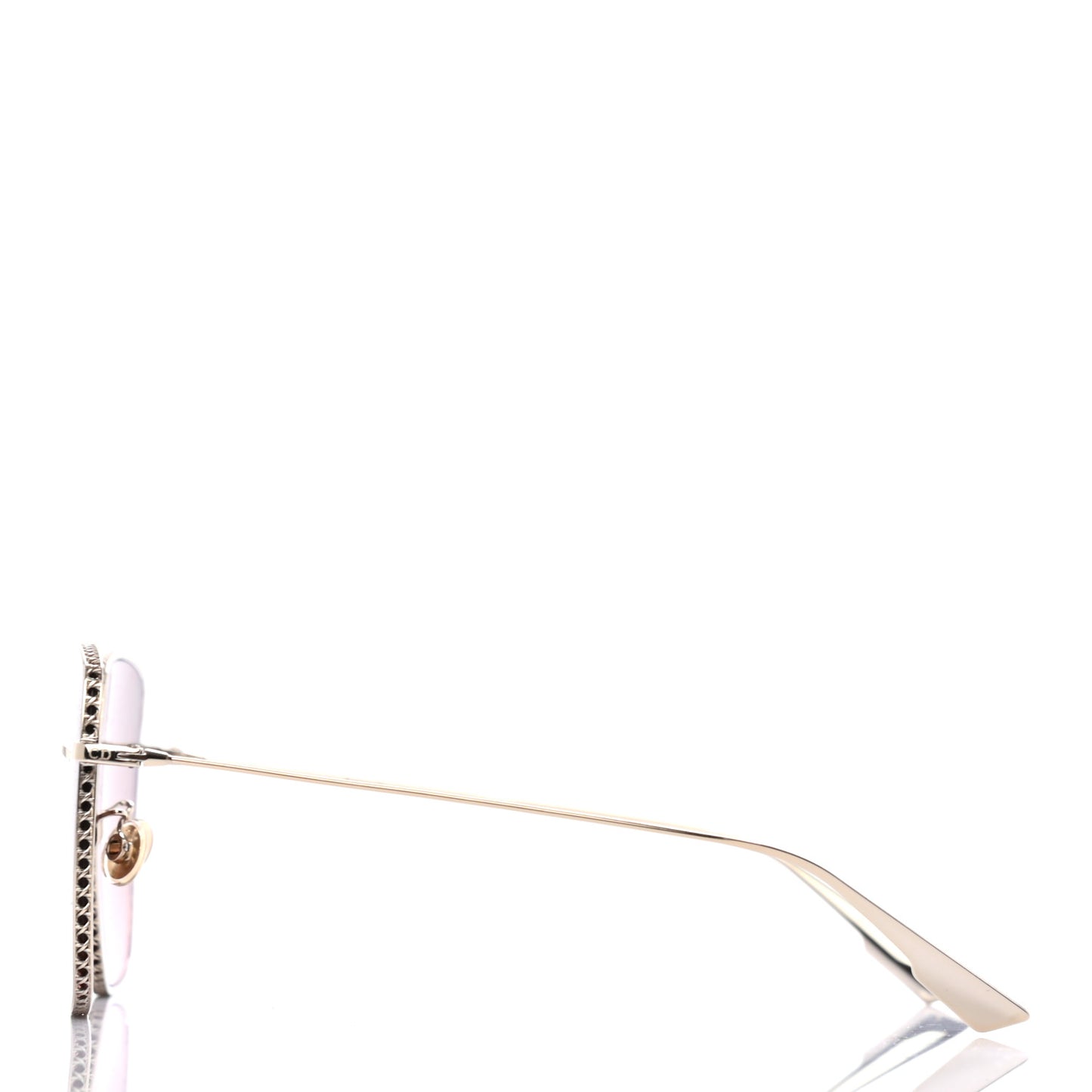 Metal Dior By Dior 2 Sunglasses Gold
