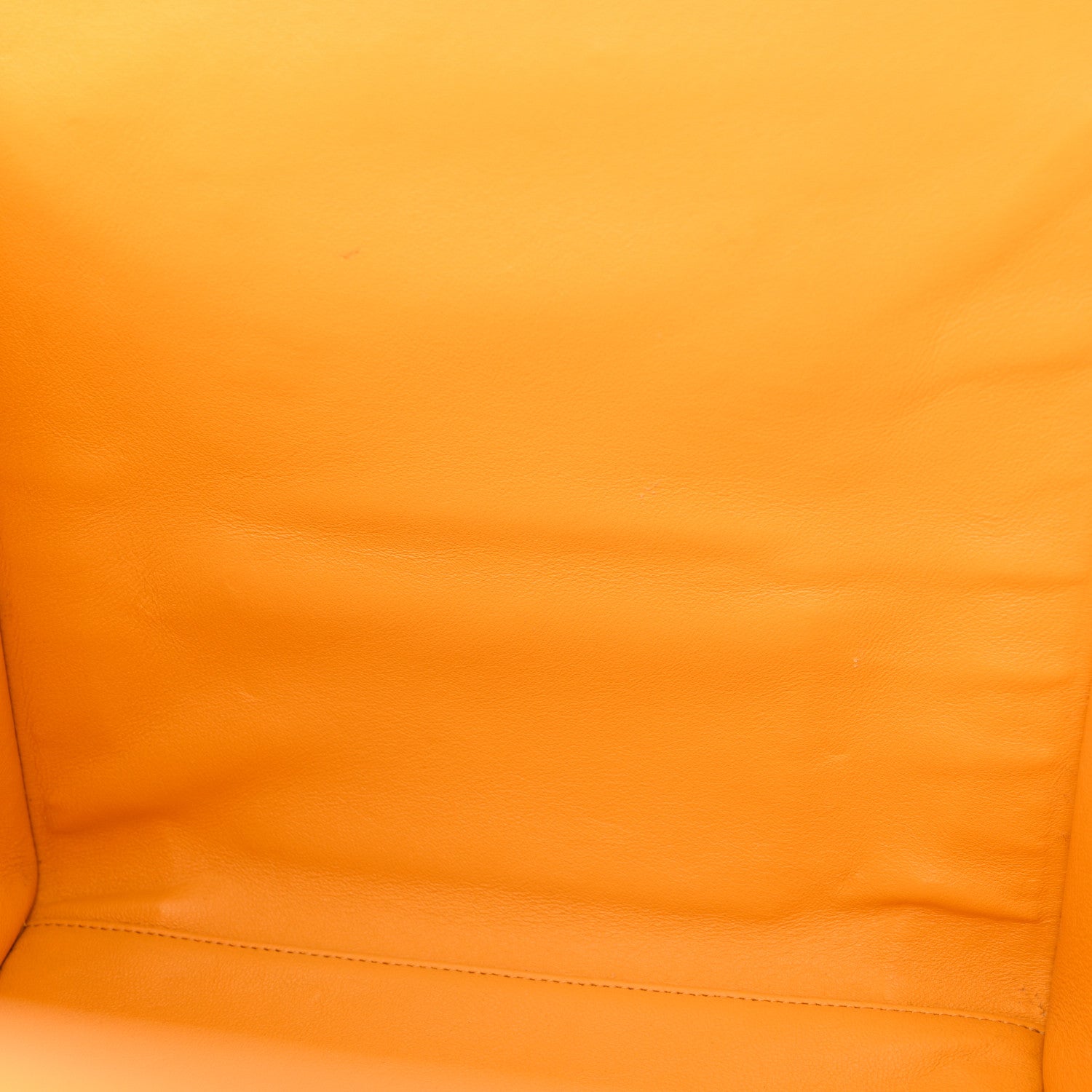 Celine Grained Calfskin Medium Phantom Luggage Saffron 13 of 14