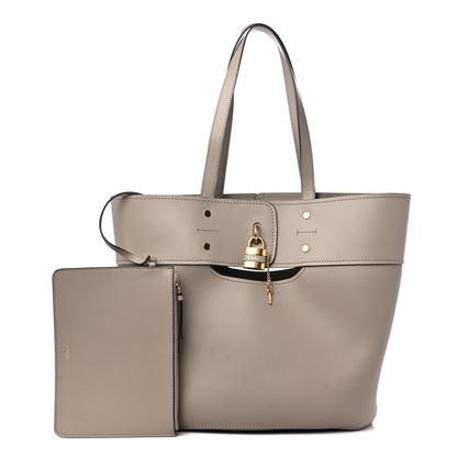 Chloe Smooth Grained Calfskin Medium Aby Tote Motty Grey 1 of 13