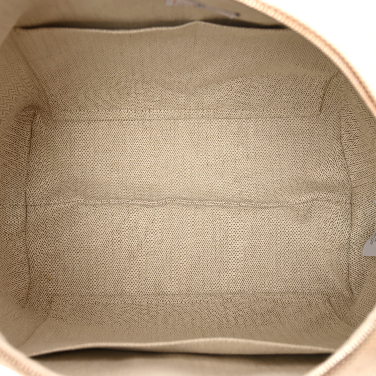 Hermes Canvas Large Bride-A-Brac Cabriole Case Biscuit 5 of 7