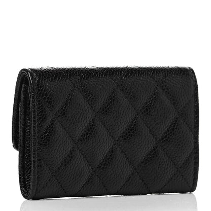 Chanel Caviar Quilted Incognito Flap Card Holder Black 2 of 4