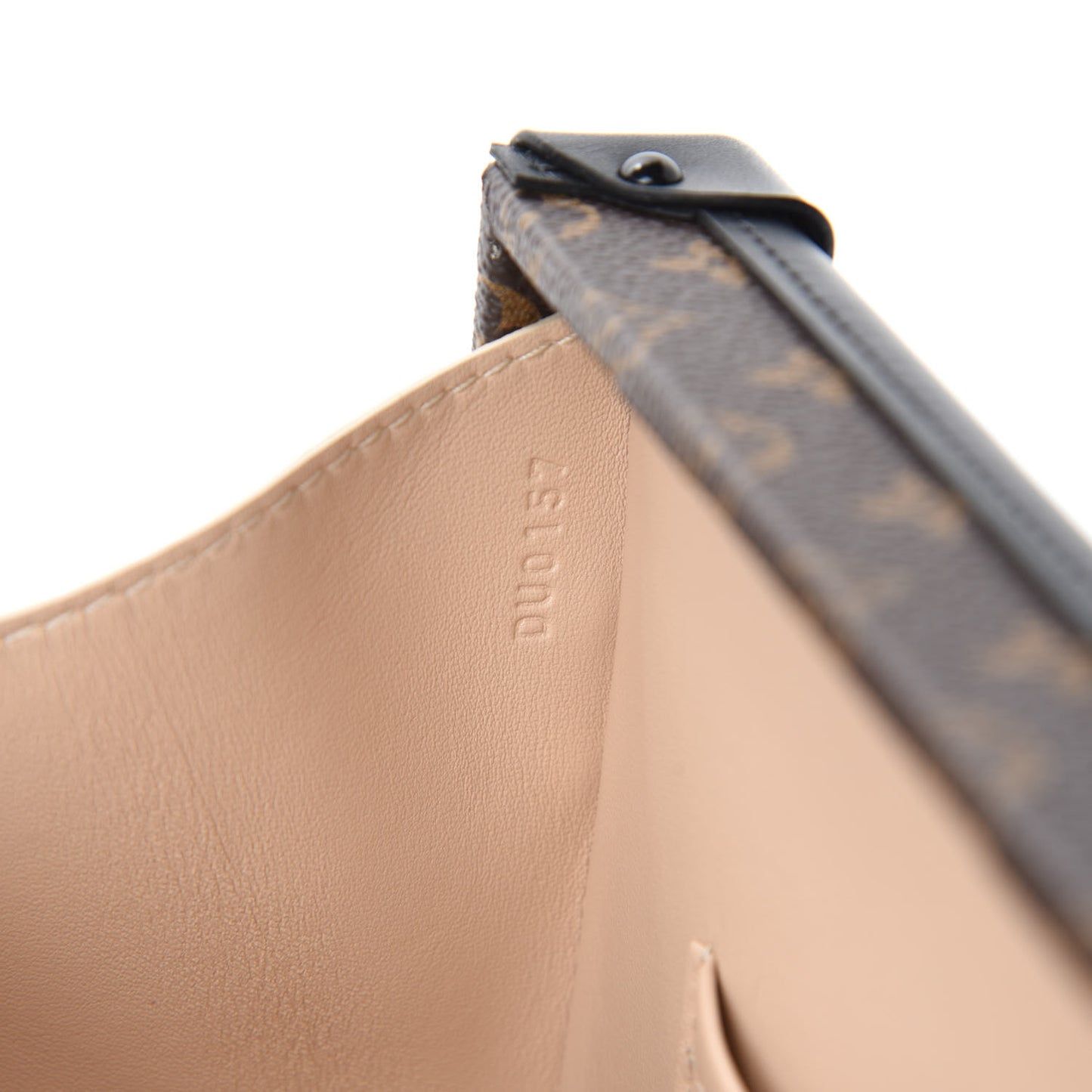 Monogram Column Petite Malle Black