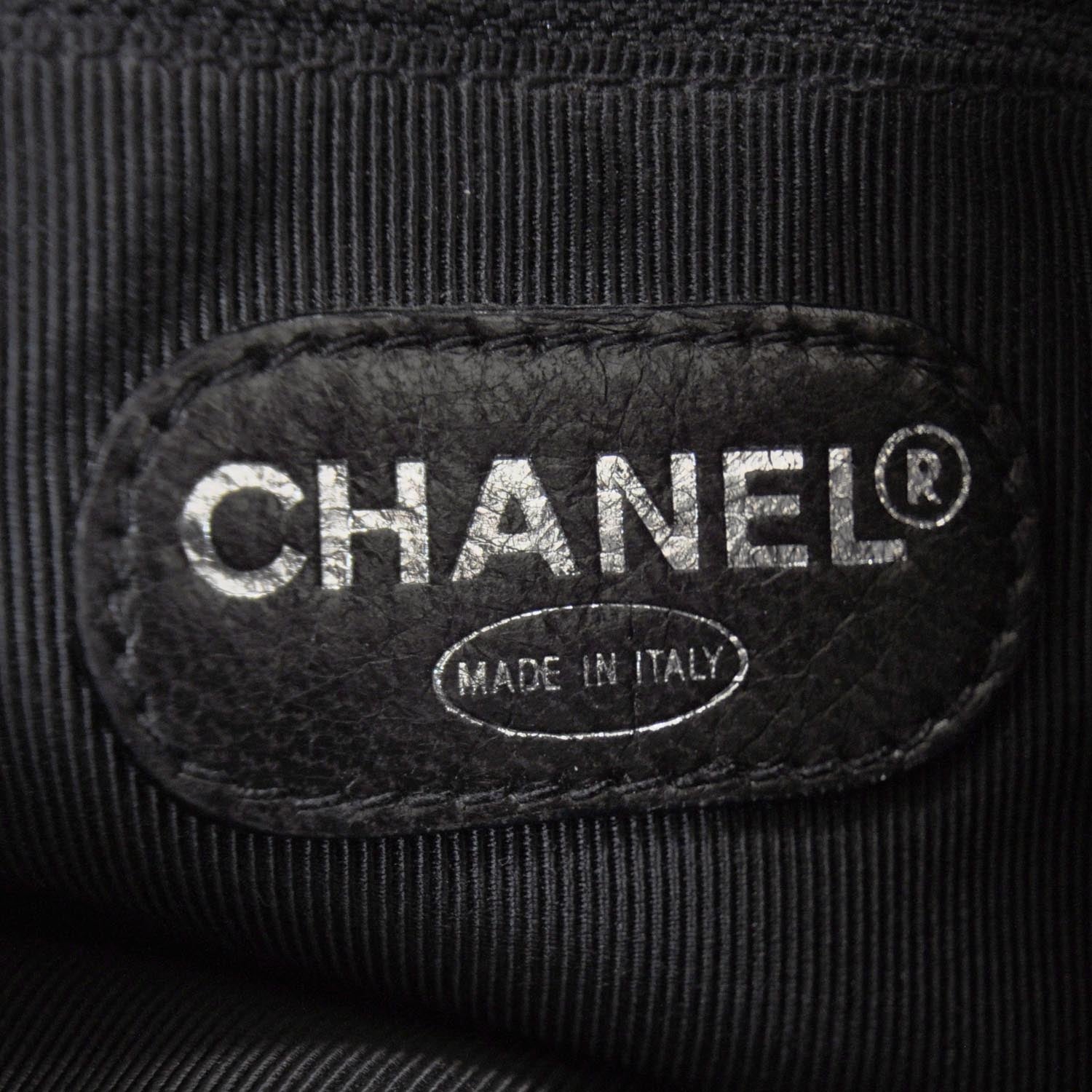 Chanel Caviar Flap Shoulder Bag Black SHW 8 of 10