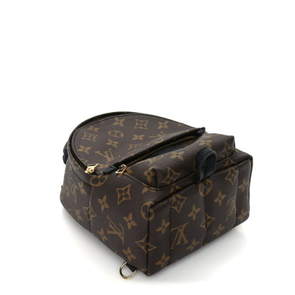Louis Vuitton Monogram Palm Springs Backpack Mini Black 7 of 8