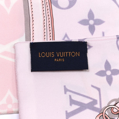 Louis Vuitton Silk Monogram Confidential Bandeau Light Pink 5 of 6