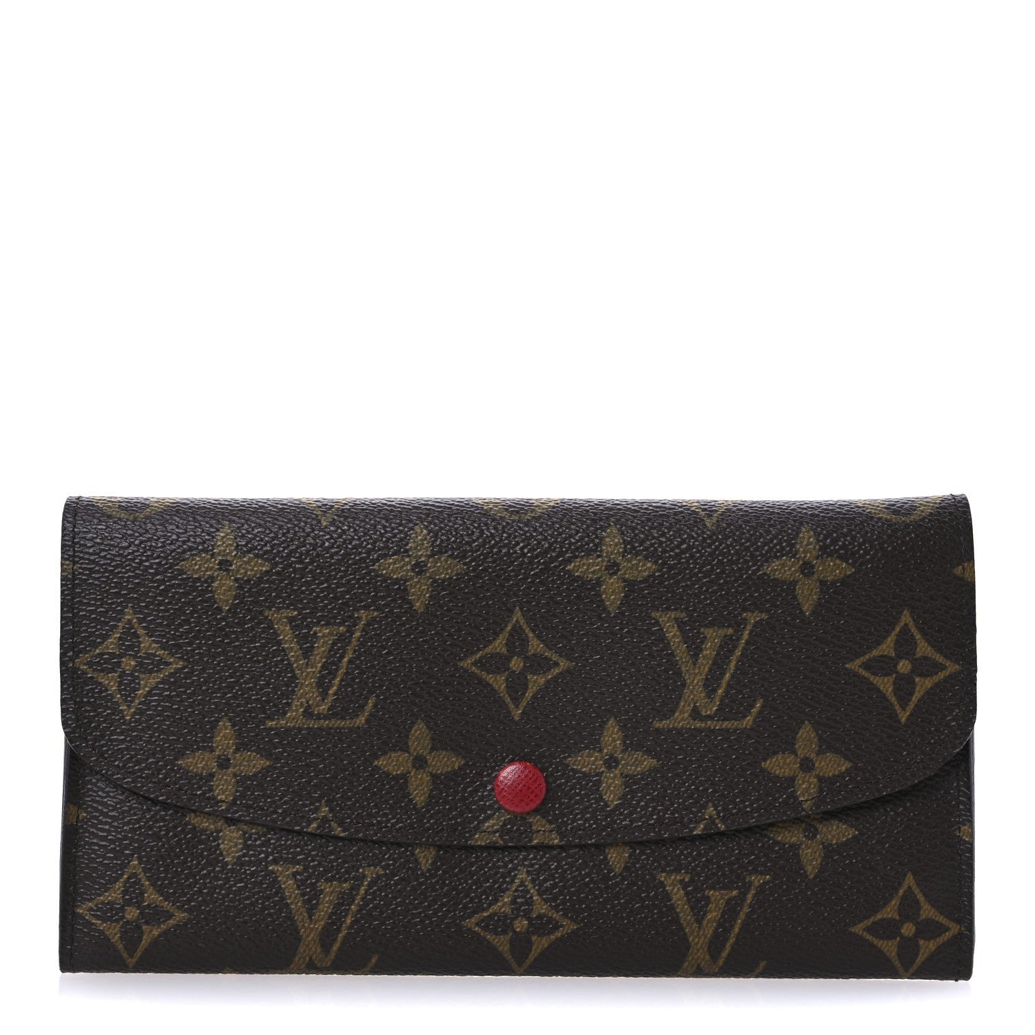 Louis Vuitton Monogram Emilie Wallet Fuchsia 1 of 7